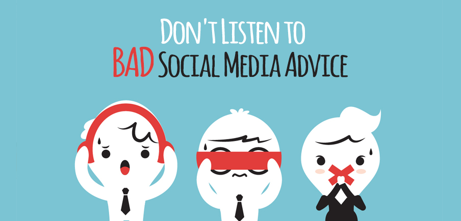 bad social media advice